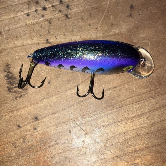 Vintage Manns Loudmouth II fishing lure /  Hooks - Picture 8 of 10